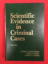 University Textbook: Scientific Evidence in Criminal Cases by James E. Starrs - £1,341.32 GBP