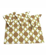 Napkins set of 4 Mosanique Ikat Collection Chartreuse 20x20 inches by Saro - $184.34 MXN