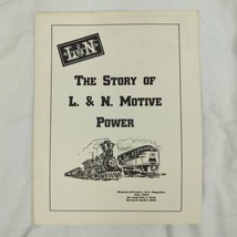 L&amp;N 1953 The Story of L&amp;N Motive Power Railroad Trains Booklet Pamphlet 50s - $18.04