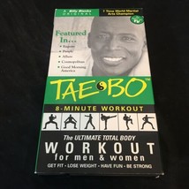 Tae Bo - 8 Minute Workout (VHS) - £4.78 GBP