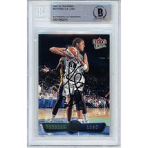 Rebecca Lobo New York Liberty WNBA Autograph 2002 Ultra Beckett BGS On Card Auto - £76.71 GBP