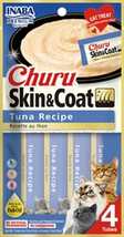 Inaba Churu Tuna Puree Treats for Skin &amp; Coat - £21.92 GBP