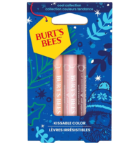 Burt&#39;s Bees Kissable Color Holiday Gift Set, Cool Collection, Lip Shimmers 3.0ea - £26.14 GBP
