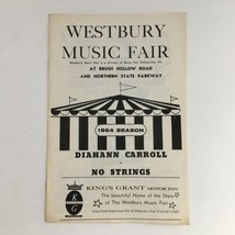 1964 Season Westbury Music Fair Present Diahann Carroll in No Strings - $361.12 MXN