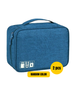 Multifunction Travel Electronic Digital Gadget Storage Bag Organizer (2 ... - $41.99