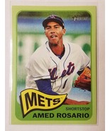 2014 Topps Heritage Minor League Edition Green #56 Amed Rosario New York... - $109.99