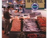 Pure Food Fish Market Brochure Pike Place Seattle Washington  - £9.34 GBP