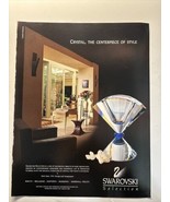 Swarovski Crystal Home Decorations 1995 Magazine Print Ad Advertisement - £5.41 GBP