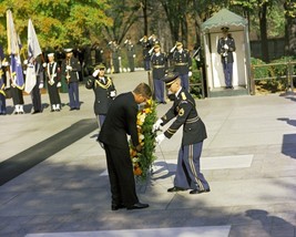 President John F. Kennedy lays wreath Tomb of Unknown Soldier - New 8x10 Photo - £7.04 GBP