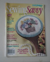 Sewing Savvy Magazine September 2001 - £3.70 GBP