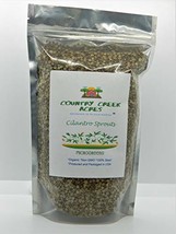 Cilantro Seed, Sprouting Seeds, Microgreen, Sprouting, 14 OZ, Organic Seed, Non  - £14.05 GBP
