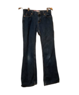 Old Navy Womens Boot Cut Jeans Blue 5 Pocket Dark Wash Cotton Mid Rise D... - £11.60 GBP