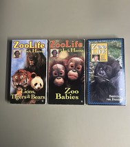 Zoo Life With Jack Hanna - 3 VHS Set - $9.67