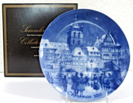 Vintage Berlin Design 2000 Christmas Eve in Frier Collector Plate and Box - $18.81