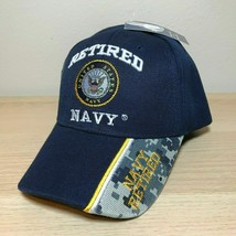 Official US Navy Licensed Retired Navy Shadow Cap Hat - $23.61