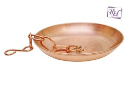 Rain Chain Copper Basin Bowl pure copper 1- Pack Garden decoration Home Decor - £36.68 GBP