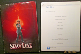 AL PACINO,ELLEN BARKIN: (SEA OF LOVE) ORIG,1989 MOVIE PRESSKIT SET - $197.99