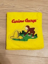 Curious George Cloth Plush Book Childrens Kids Educational Learning Yellow - £7.98 GBP