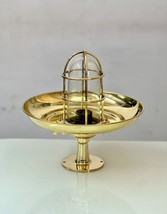 New Nautical Lamp Shade Antique Solid Brass Bulkhead Light Fixture Handmade - £101.33 GBP
