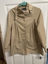 Be In The Current Seen VTG Windbreaker  80&#39;s 90s Retro Tan Size 14 Large... - $16.38