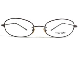 Vera Wang V17 LC Eyeglasses Frames Purple Round Full Wire Rim 50-17-135 - £29.16 GBP