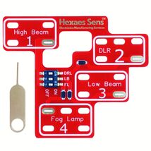 6/8 High Mod Lights Module for GM Low Beams High Beams Fog Lamp DRL Simu... - $25.72