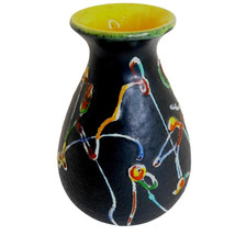 Vintage CE AS Albisola Vase Modernist Abstract Italy - $69.29