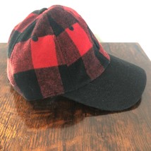 Red Flannel Aeropostale Cap Adjustable One Size Fits All Wool / Poly Blend - £17.65 GBP