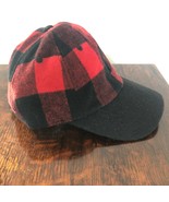 Red Flannel Aeropostale Cap Adjustable One Size Fits All Wool / Poly Blend - £18.58 GBP