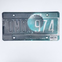 2014 United States Vermont Green Mountain Passenger License Plate DMD 974 - $373.95 MXN