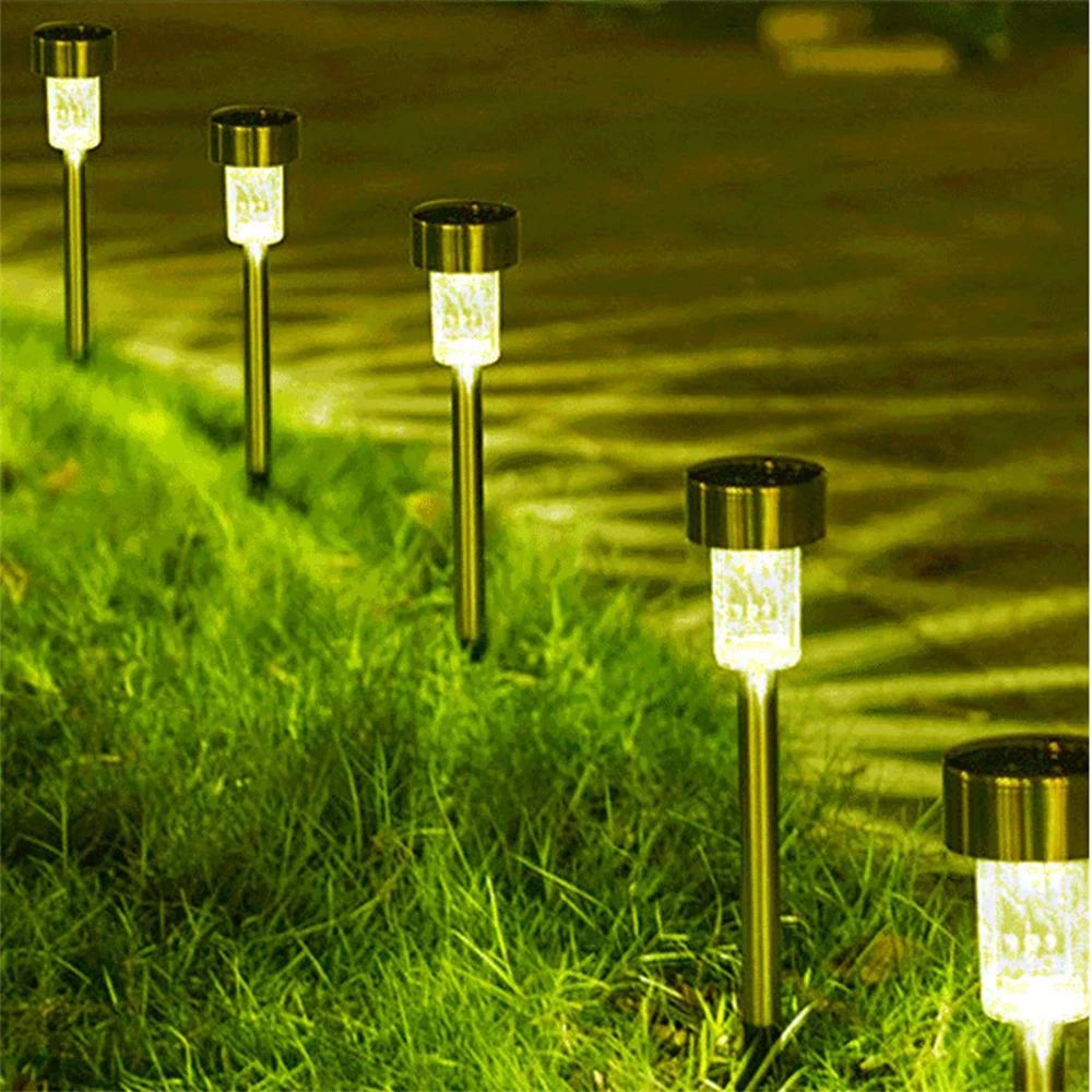 4PCS Outdoor Solar Lights Garden Powered Solar Lamp Lantern Waterproof scape Lig - £61.26 GBP
