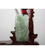 YW 2&quot; China Certified Grade A Nature Hisui Jadeite Jade Fortune Pixiu an... - £132.19 GBP
