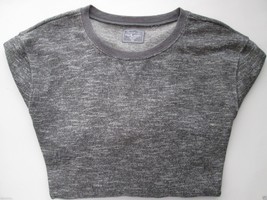 Threads 4 Thought Solid Contrast Crewneck Long Sleeve Men’ Sweater Gray XL UPC83 - £23.00 GBP