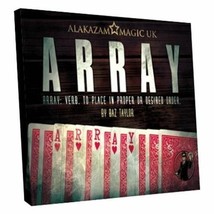 Array (Gimmick and DVD) by Baz Taylor and Alakazam Magic - Trick - $28.66