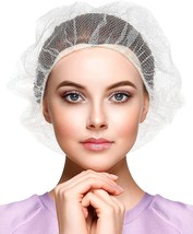 100x Hair Nets Elastic Edge Mesh Net Stretch Hairnet Head Covers Nylon - £17.64 GBP