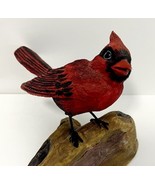 Cardinal Bird Statue Figurine Vintage Bakelite 1980-90 Collectible 4.5&quot; ... - $27.42 CAD