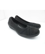 Skechers Women&#39;s Slip-On Kiss - Make Out Casual Comfort Flats Black Size... - £45.42 GBP