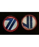 WW2 ERA 71st INFANTRY DIVISION PATCH FULL COLOR: DEALER LOT OF 20 PATCHES - £12.21 GBP