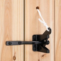 Self Locking Heavy Duty Gate Latch Automatic Gravity Lever for Wooden Fe... - $22.37