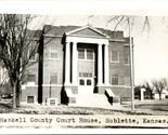 RPPC Haskell County Court House Sublette Kansas Unused Postcard T13 - $9.85