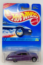 Vintage 1995 Hot Wheels Pearl Drivers Purple Passion 7 Spokes - $4.95