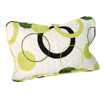 Onitiva [Green Fairy] Quilted Sham / Quilted Pillow Sham (33.8 by 24 inches) - £23.96 GBP