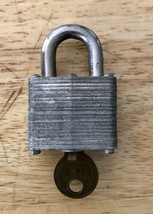 Vintage Master Padlock No 3 With  Key, Code # 3417 - $10.00