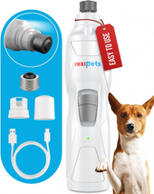 Cat and Dog Nail Grinder - Rechargeable Electric Pet Nail Clipper &amp; Trim... - $37.31