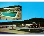Rancho Motel Doppio Vista Piscina Chattanooga Tennessee TN Unp Cromo Pos... - $3.03