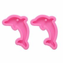 1/2PC with Hole Cake Tool Resin Epoxy Jewelry Making Candy Chocolate Mold Silico - £8.97 GBP
