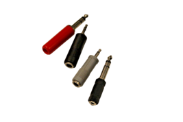 4PCS HEADPHONE ADAPTERS / PHONO PLUGS AND ADAPTERS - $9.05