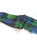 Splash Elaphe Snake Skin Hide Leather Snakeskin Glossy Green - $24.26+