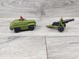 Vintage 1973 Lesney Matchbox Rolamatics No 28 &amp; Gun Diecast Car Made in England - £13.21 GBP