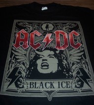 ACDC AC-DC BLACK ICE  Angus Young T-Shirt MENSD XL Band NEW - $19.80